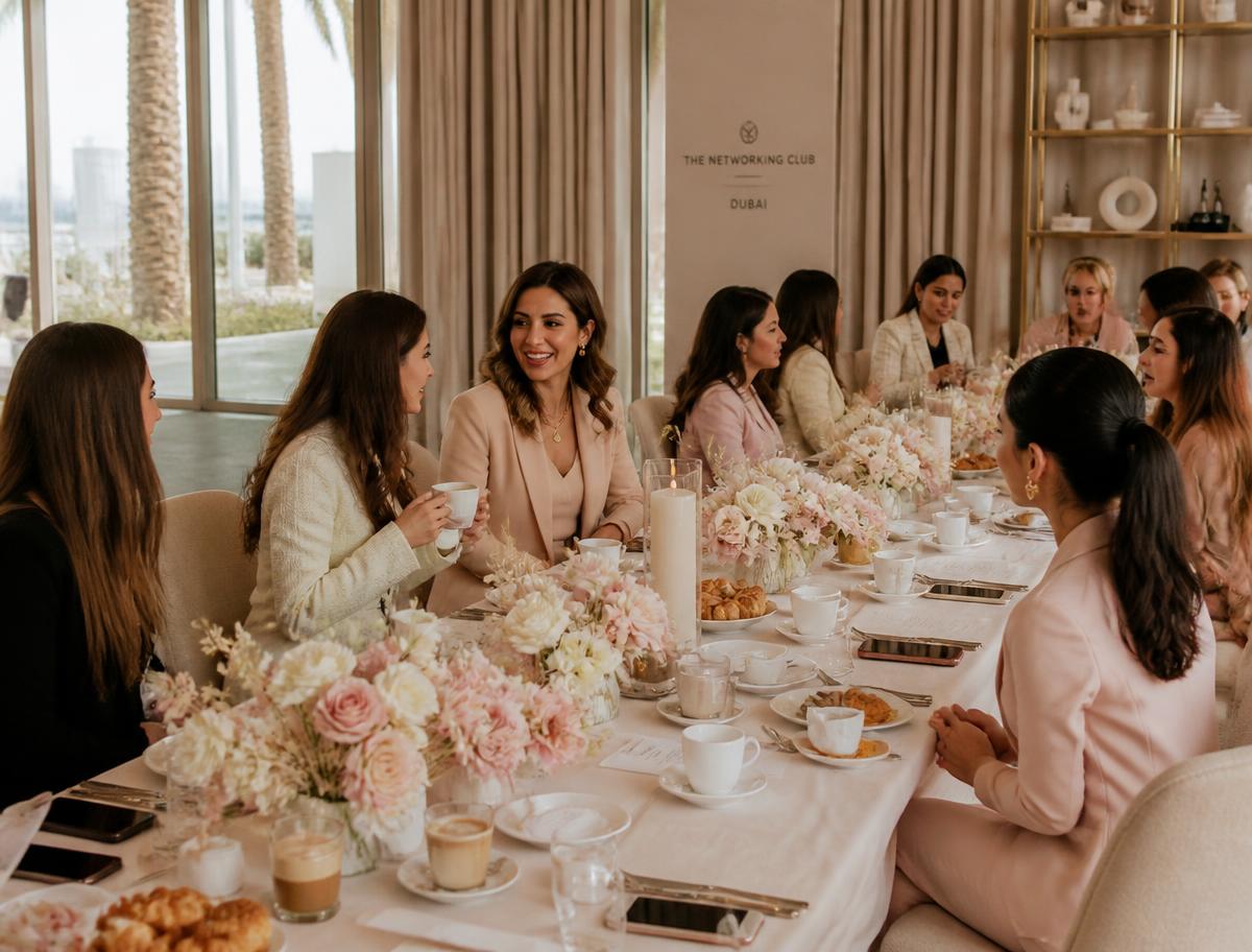 Women's networking breakfast in Dubai