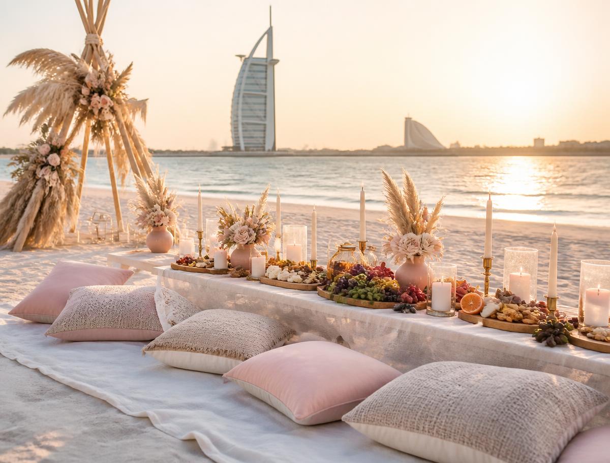 Styled picnic hosted by EVA Women's Club